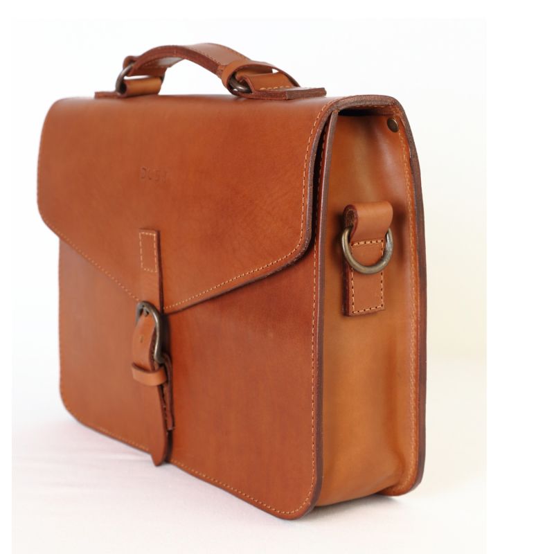 Leather Briefcase Brown image