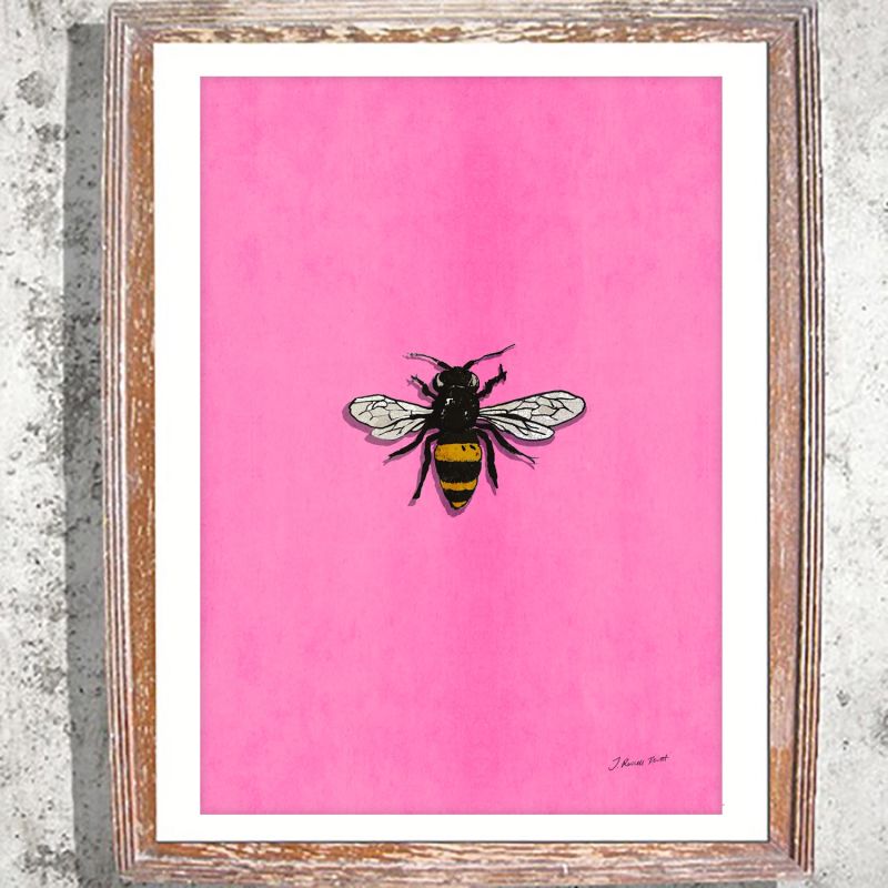 The Bee Signed Print image