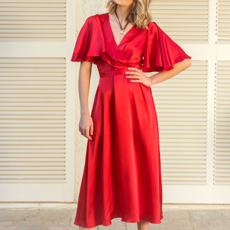 Deni Dress In Red image