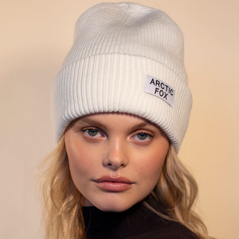 The Recycled Bottle Beanie In Winter White image