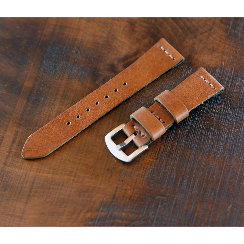 Apple Watch Leather Band - Tan image