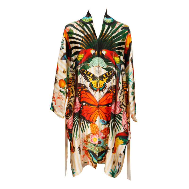 Paradise Lost Day Silk Kimono image