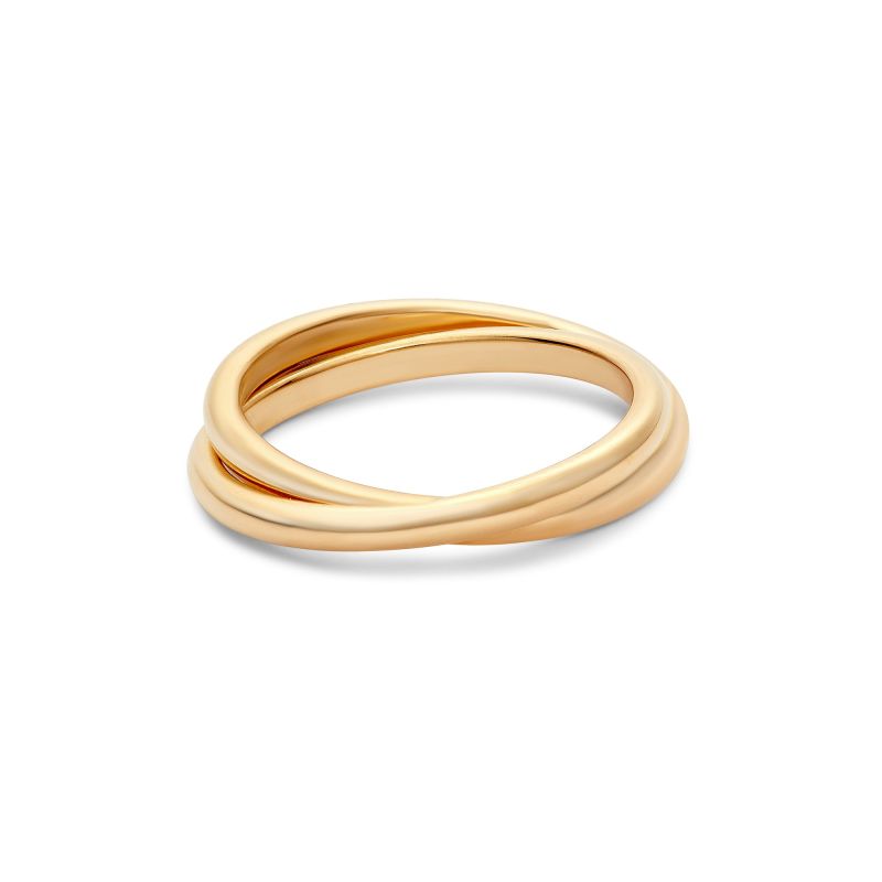 Gold Interlocked Ring image