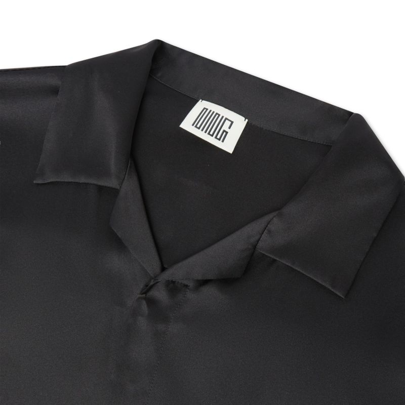 Resort Mulberry Silk Shirt Black image