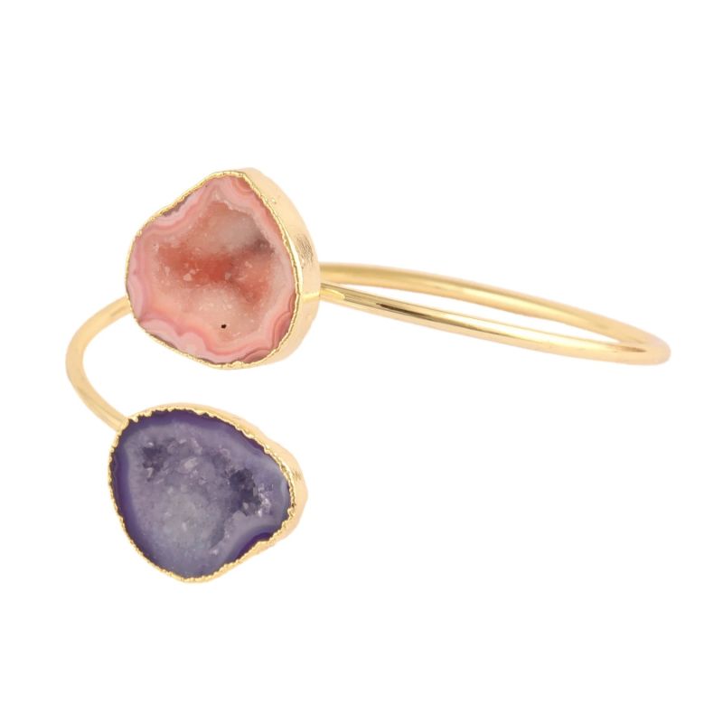 Peach and Purple Rocks in The Sky Bangle image