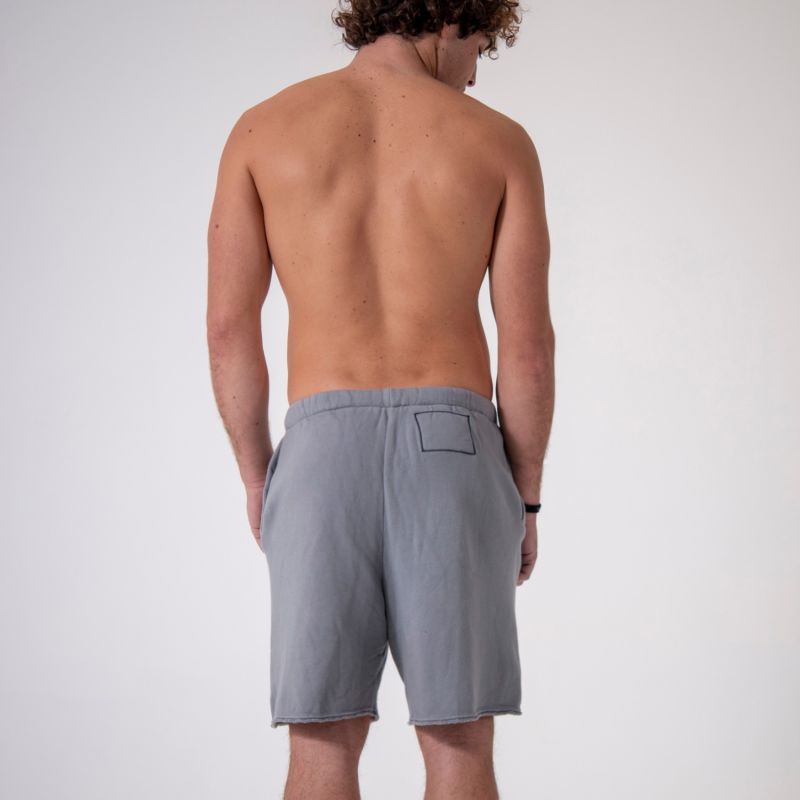 Organic Cotton Sweat Shorts (Grey) Unisex image