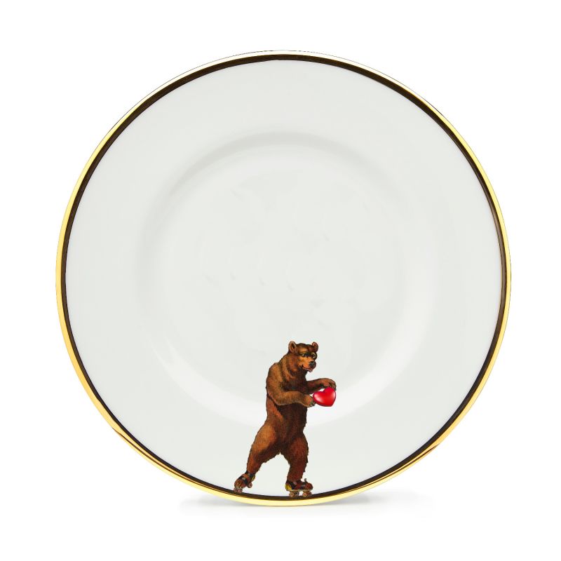 You Hold My Heart Bearing Love Dessert Plate image