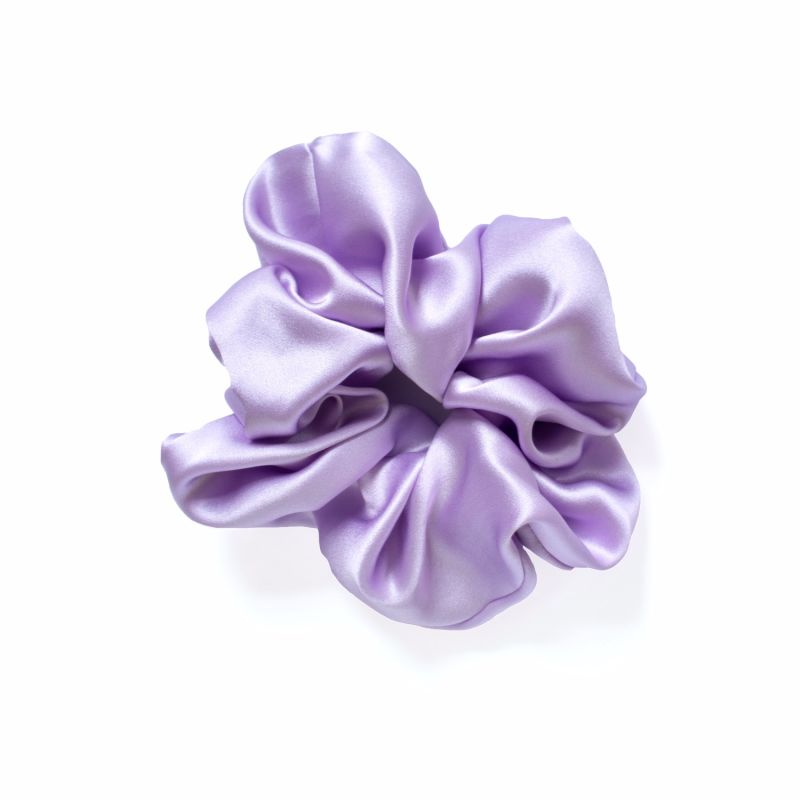 Lavender Silk Scrunchie image