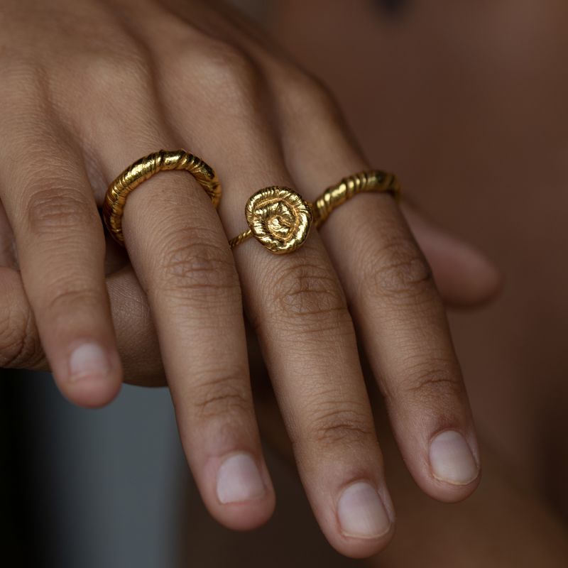 Nautilus Ring Gold image