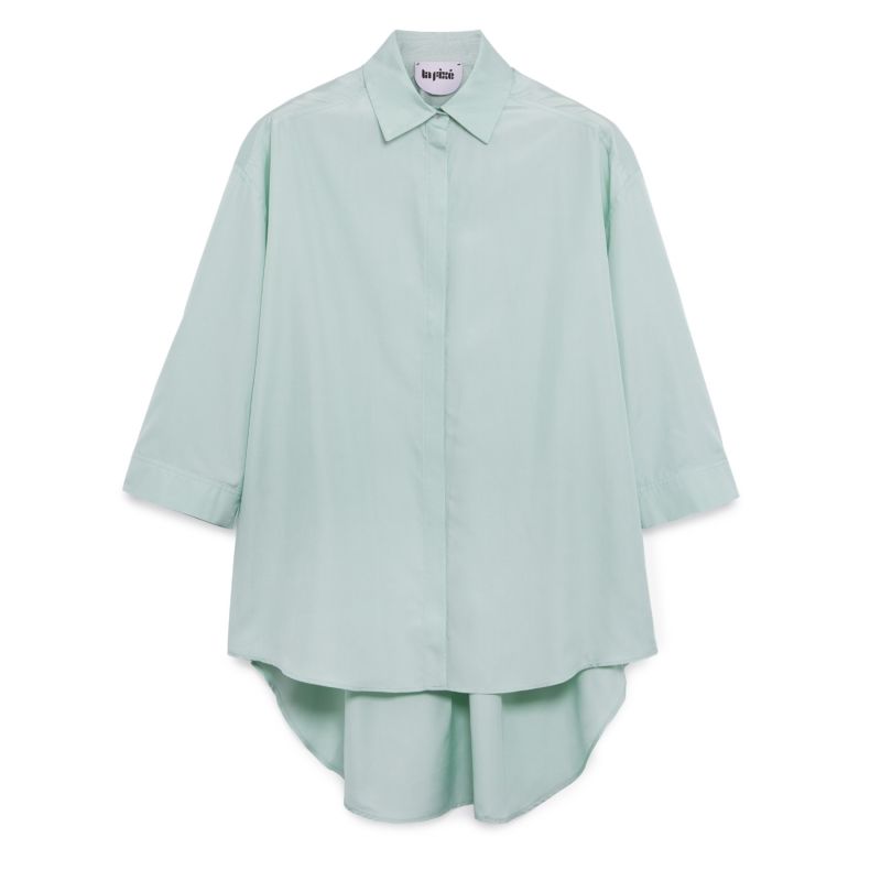 Victoria Oversized Silk Poplin Shirt image