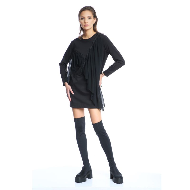 Mini Dress With Detachable Applications image