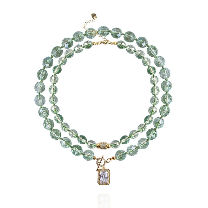 Leni Necklace Set In Mint image