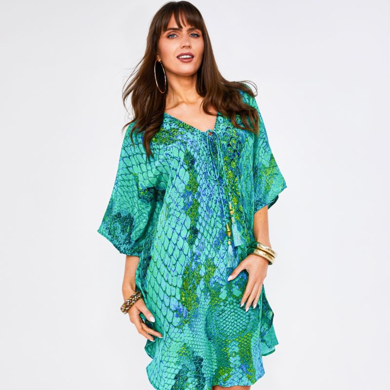 Oceania Tassel Knee Caftan image