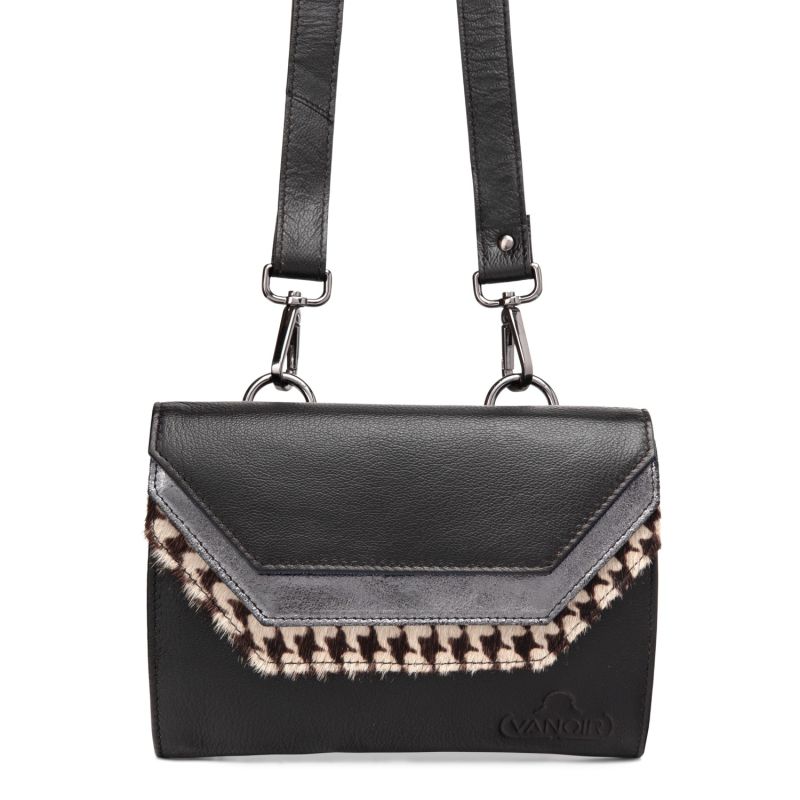 Crossbody/Waistbag Plenty In Black Pied De Poule image