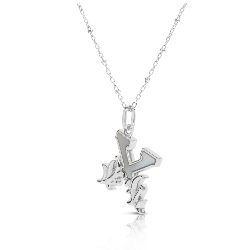 X – Silver With Mother Of Pearl image