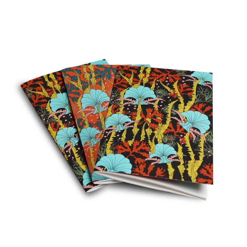 Coral Odyssey Notebooks Set Of 3 image