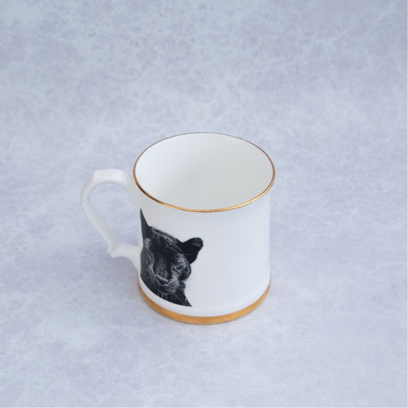 Panther Fine Bone China Tankard Mug image