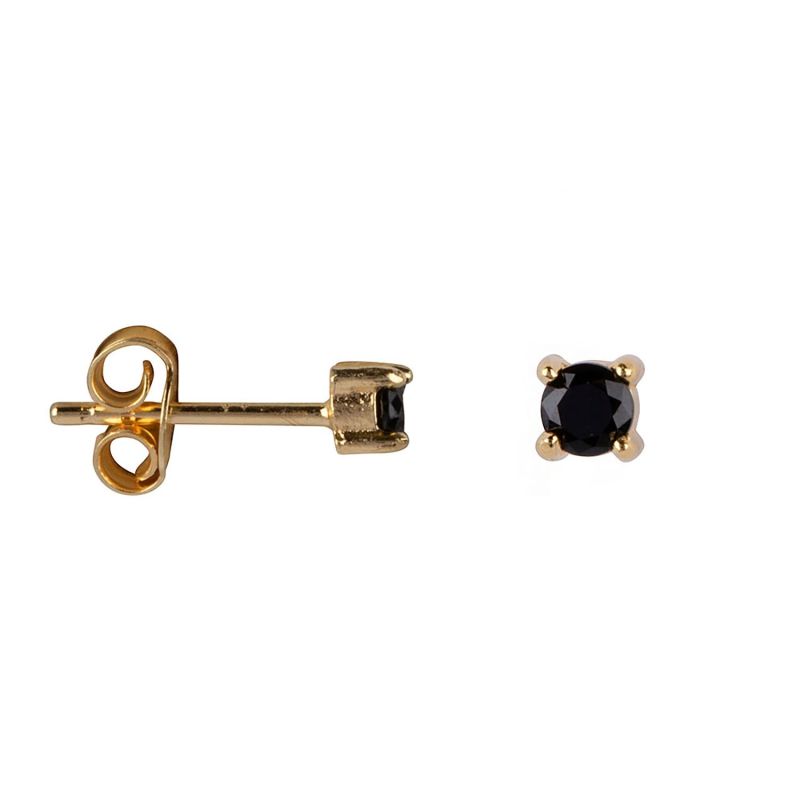 Lina Black Spinel Studs image