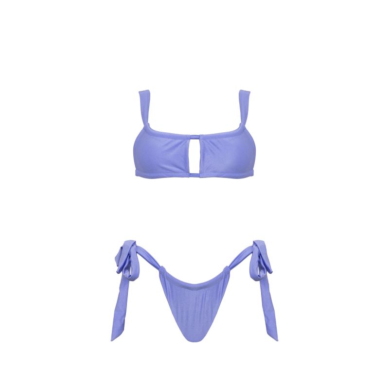Cece Cheeky Bikini Bottom In Lilac | Viki Swim | Wolf & Badger