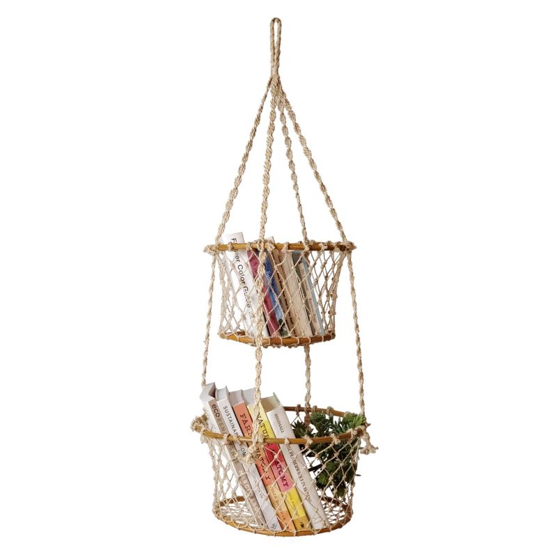 Jhuri Double Hanging Basket image