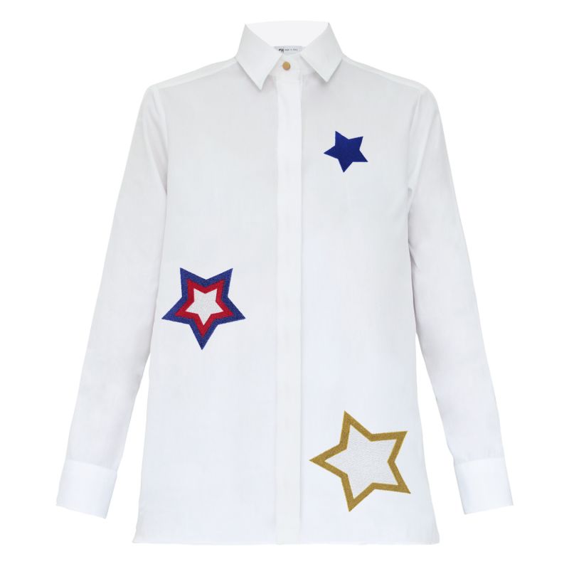 Stars Embroidered Shirt image