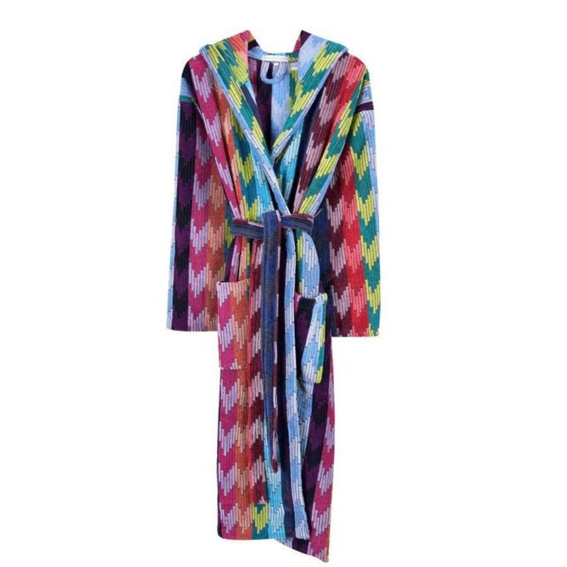 Women's Hooded Dressing Gown  - Twilight image