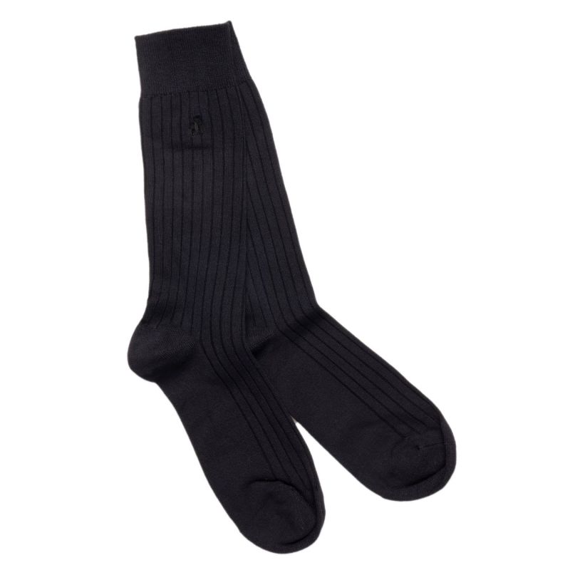 Plain Comfort Cuff Bamboo Sock Bundle - Four Pairs image