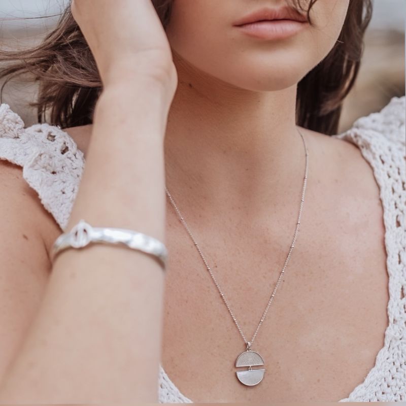 Luna Aelia Silver Necklace image