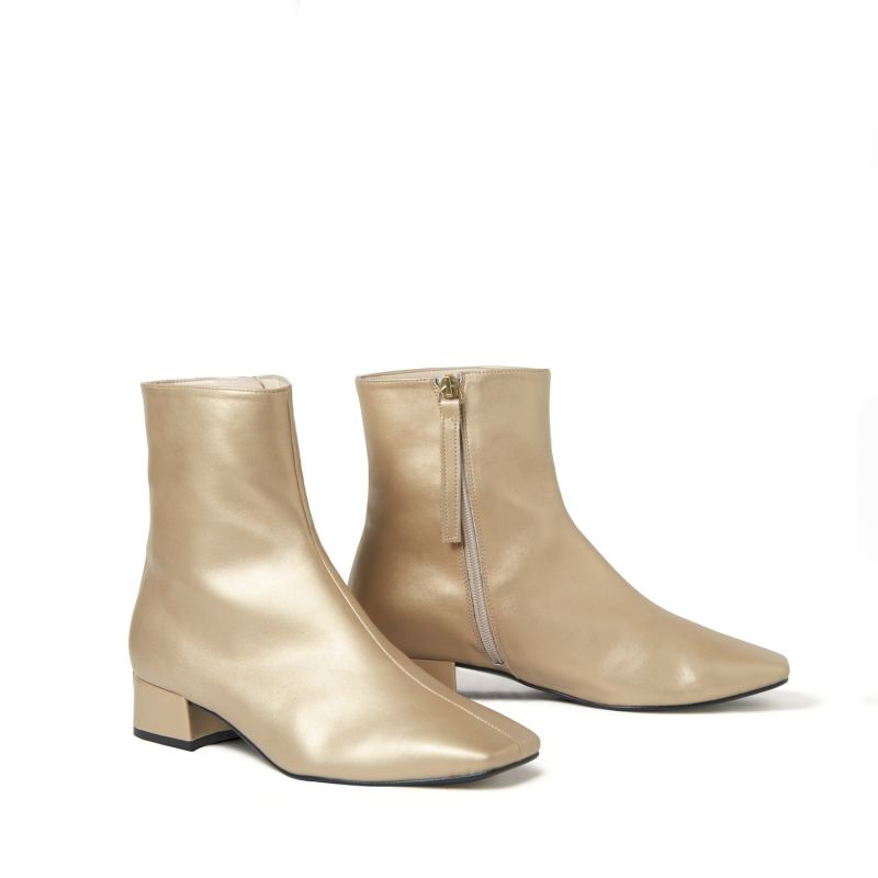 Vegan Ankle Boots Botànic Gold image