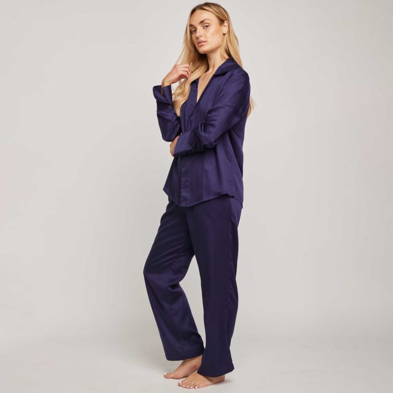 Zen Long Pyjamas Set - Indigo image