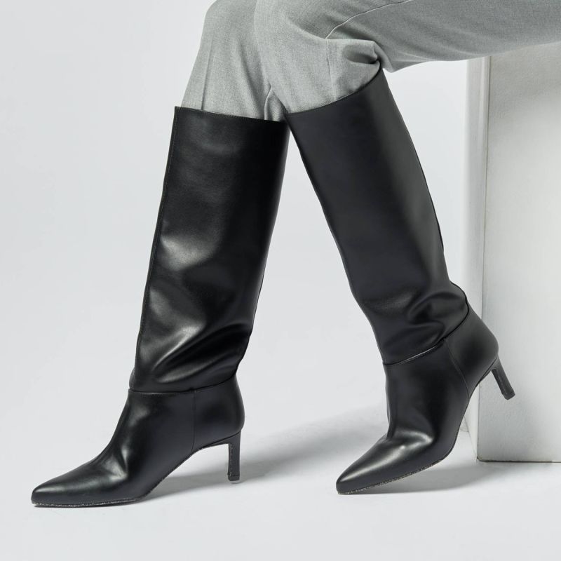 Vegan Boots Disco Black image