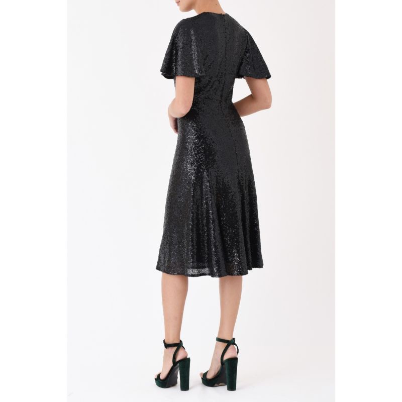 Tammim Dress Black Sequins image