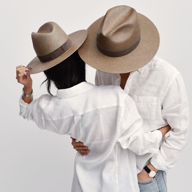 Donato Panama Straw Fedora image