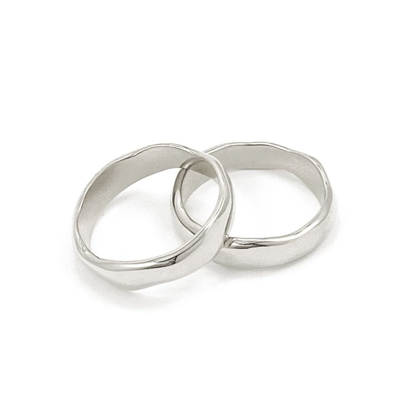 Wavi Ring Thin - Silver image
