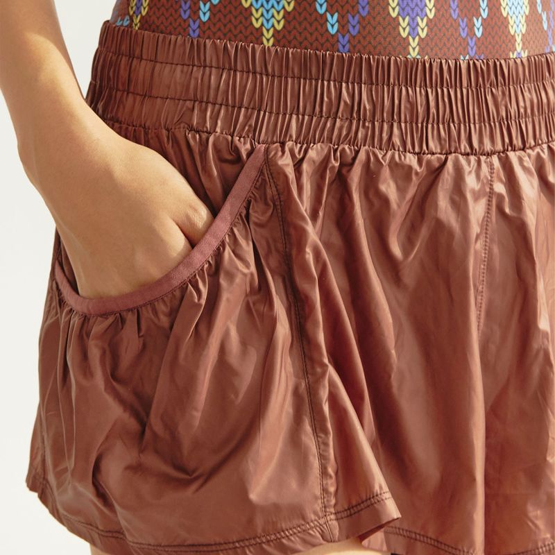 Crispy Shorts - Caramel Brown image