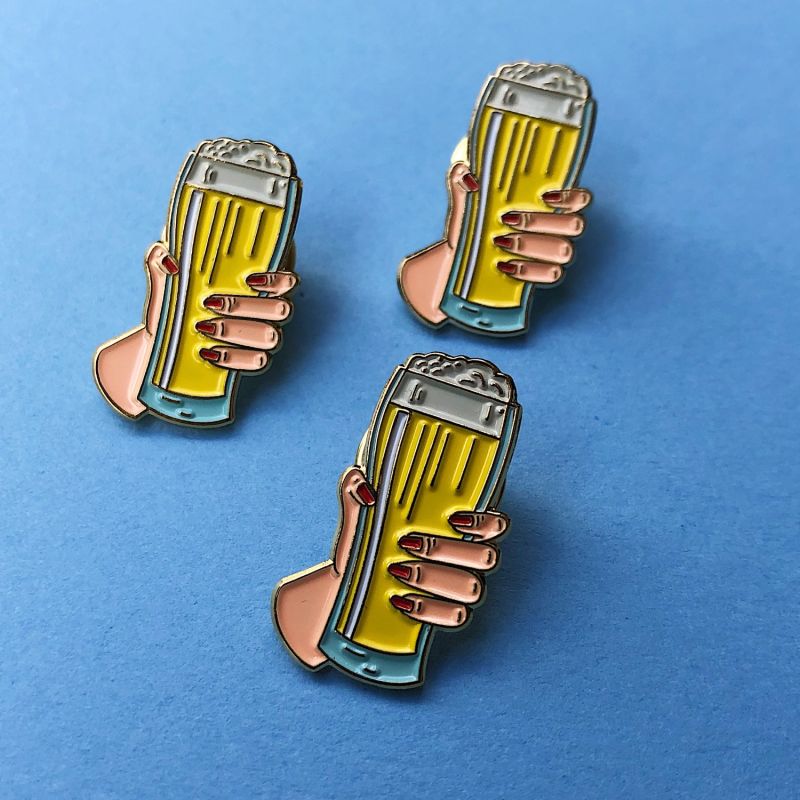 Enamel Pin Beer image