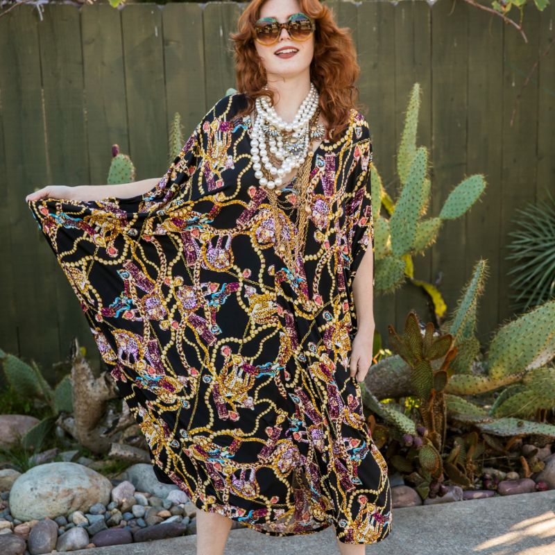 Elizabeth Noir Caftan image