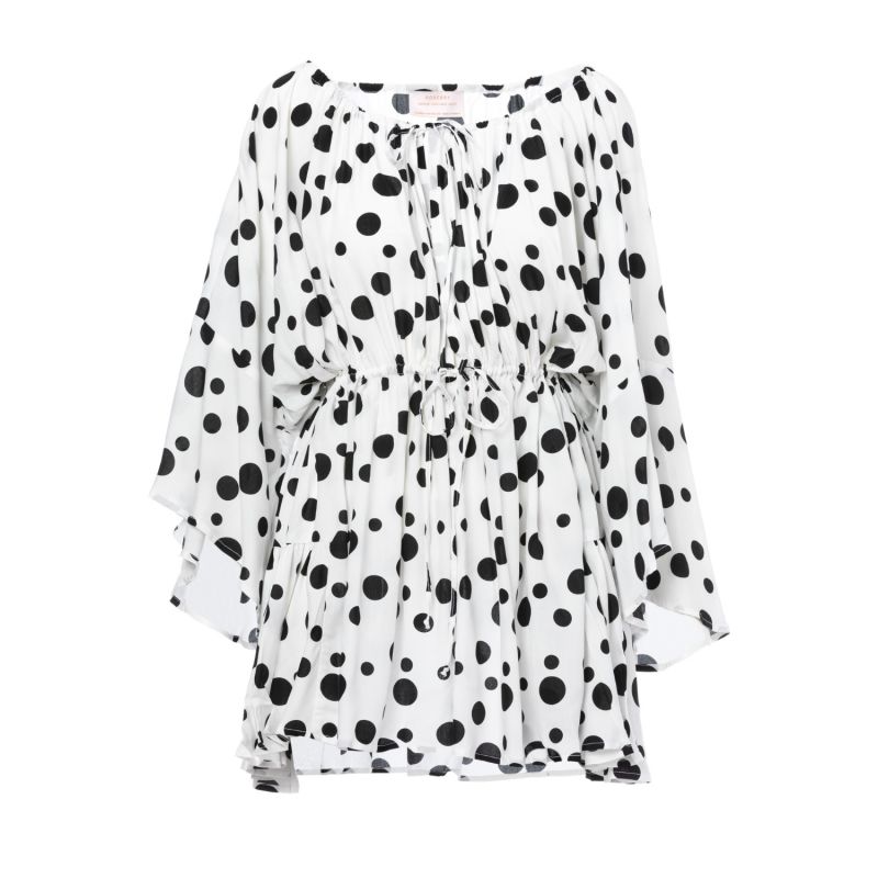 Bahamas Off Shoulder Polka Dot Dress image