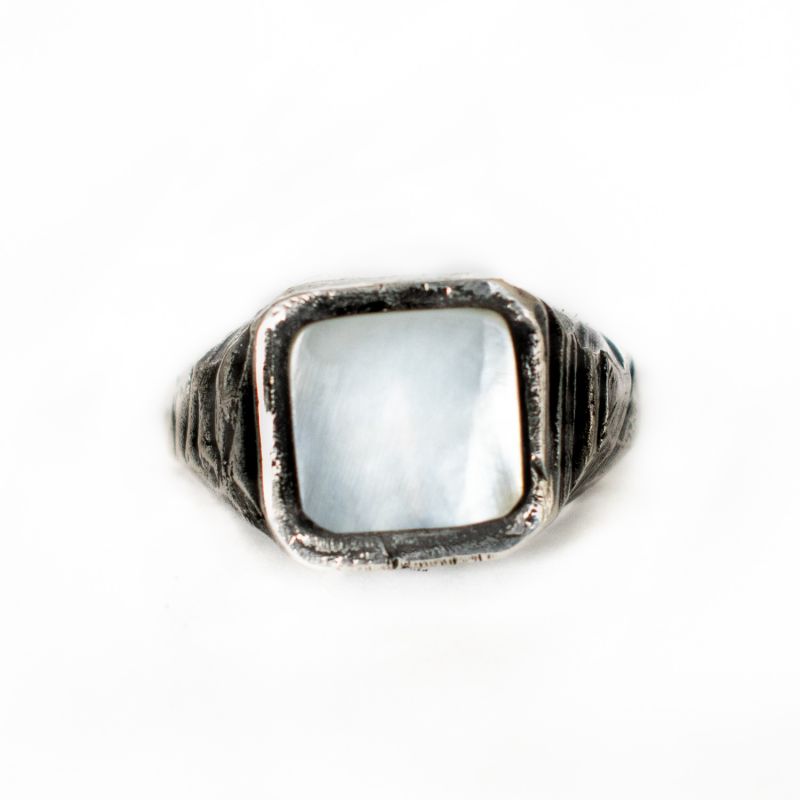 Hook - Mother of Pearl Signet Ring image