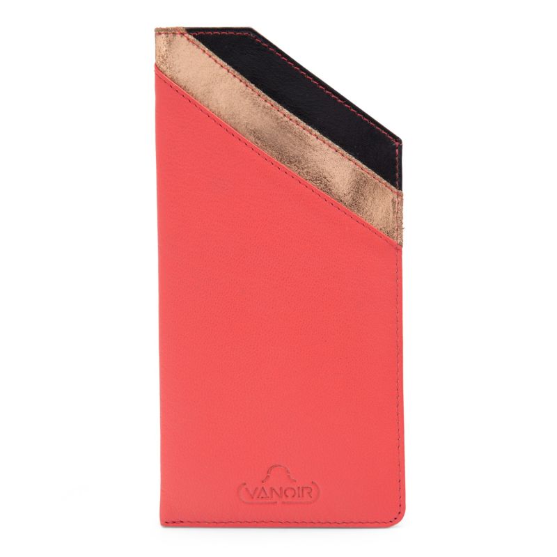 Glasses Case Seeyou In Coral & Black image