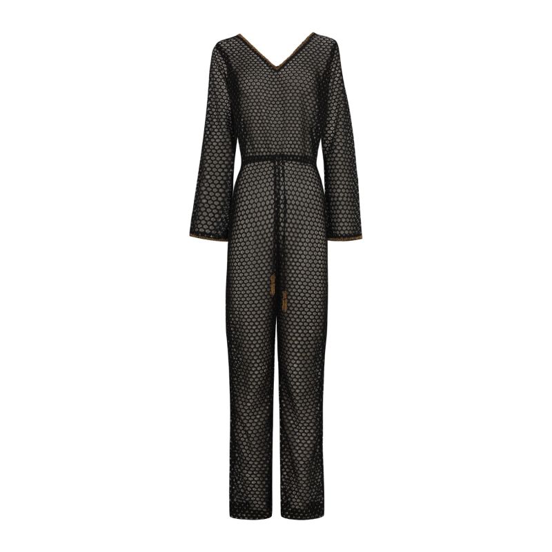 The Cleo Jumpsuit - Black / Petite image