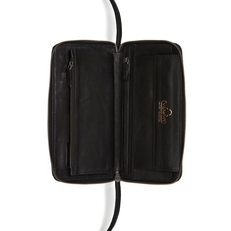 Shoulderbag Clutch Thanx - Black image