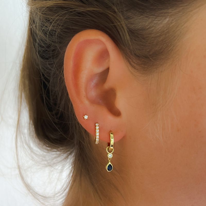 Ruby Earring Stack - Stone image