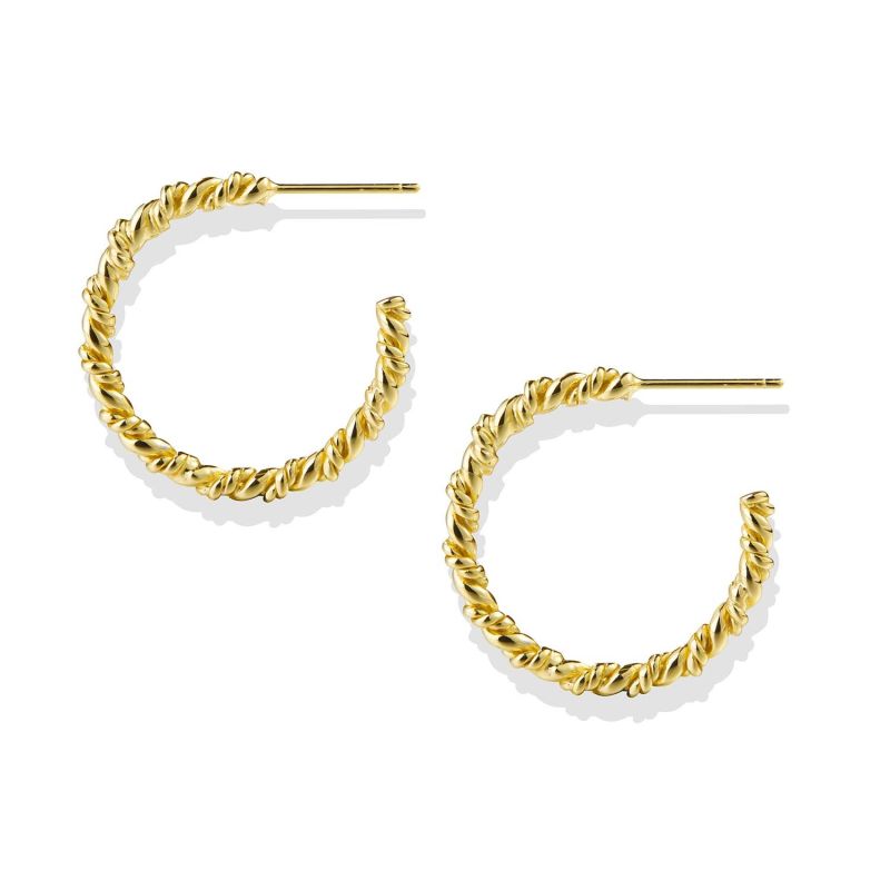 Isla Hoop Earrings - 18K Gold Vermeil image