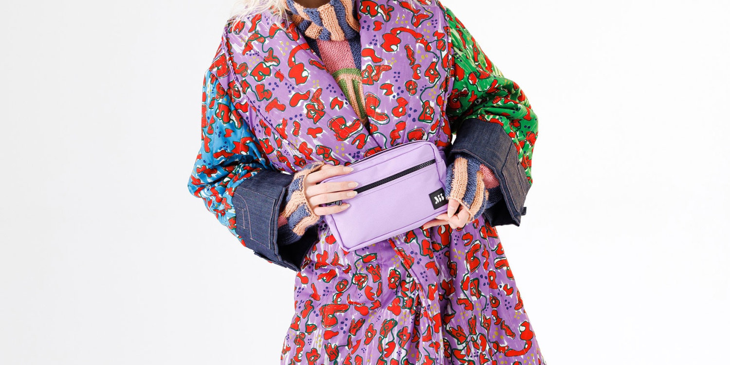 Muni Bum Bag Designer Collection Wolf Badger