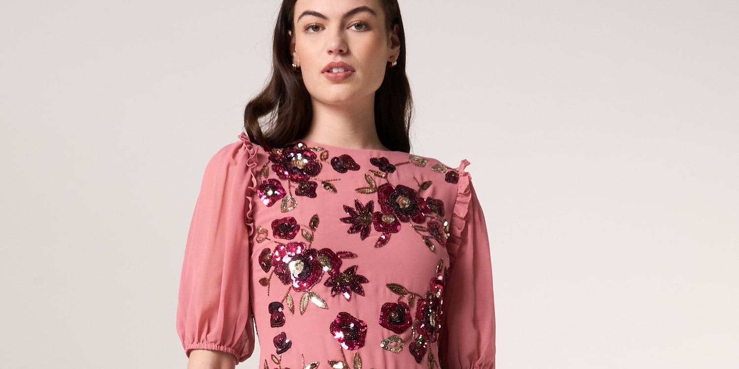 strapless open back dress Rose Garden Frill Dress | Lightweight Frill Dresses – Perfect for Beach & Getaways