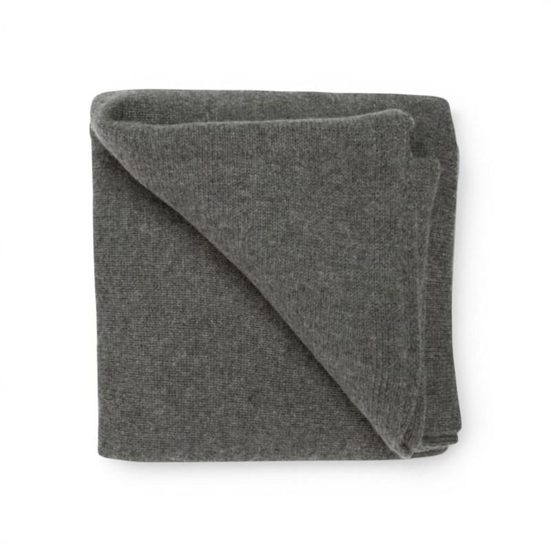 Thumbnail of 100% Cashmere Blanket - Dark Grey image