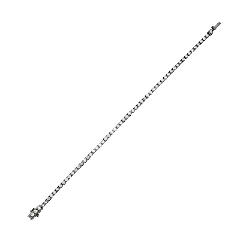 Thumbnail of 14K White Gold Diamond Tennis Bracelet image