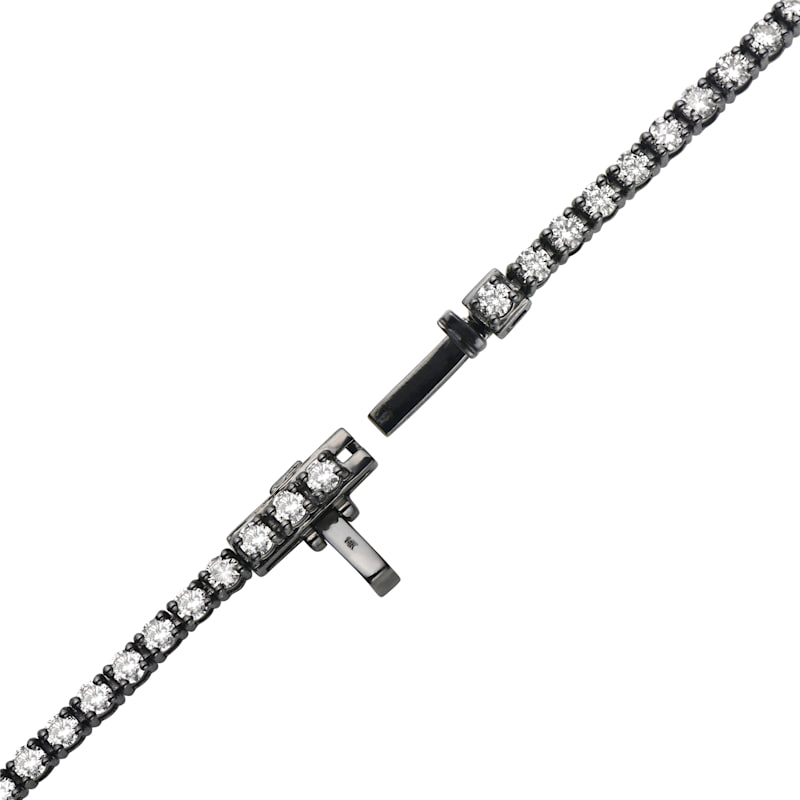 Thumbnail of 14K White Gold Diamond Tennis Bracelet image