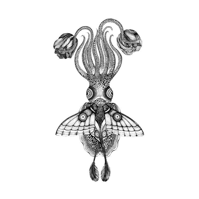 Thumbnail of Tethidadoptera Fine Art Print A3 image